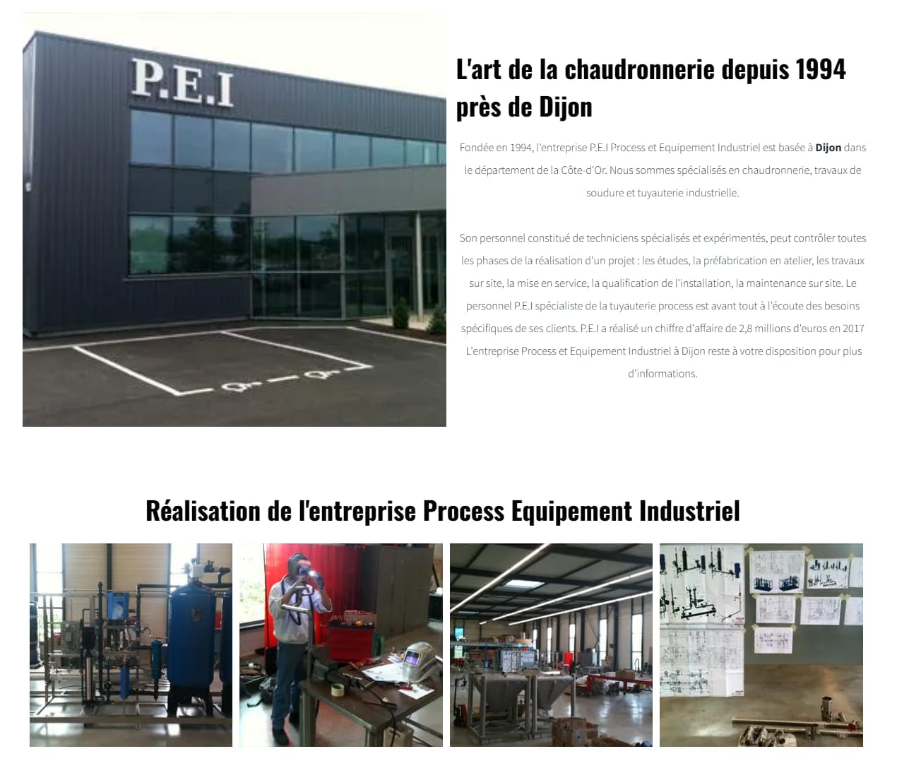 Notre Mission pour process equipements